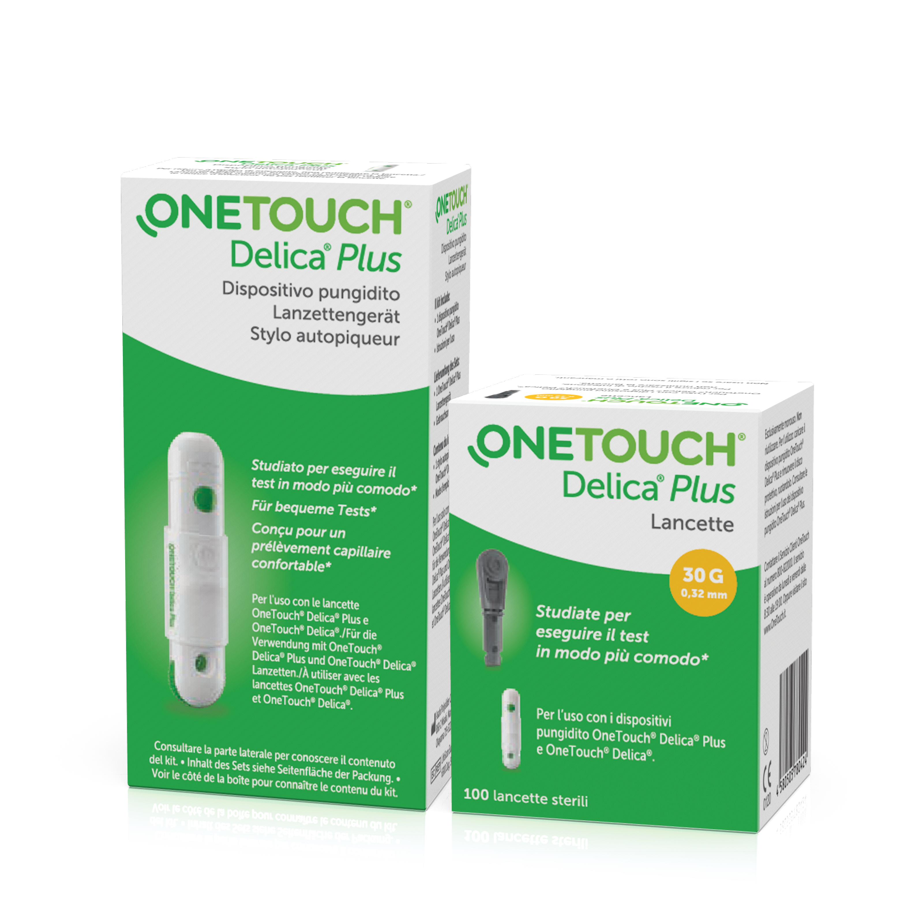 Dispositivo pungidito OneTouch® Delica® Pack
