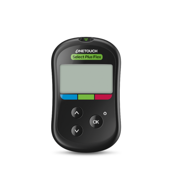 Glucometro OneTouch Select Plus Flex® Glucometro OneTouch Select Plus Flex®