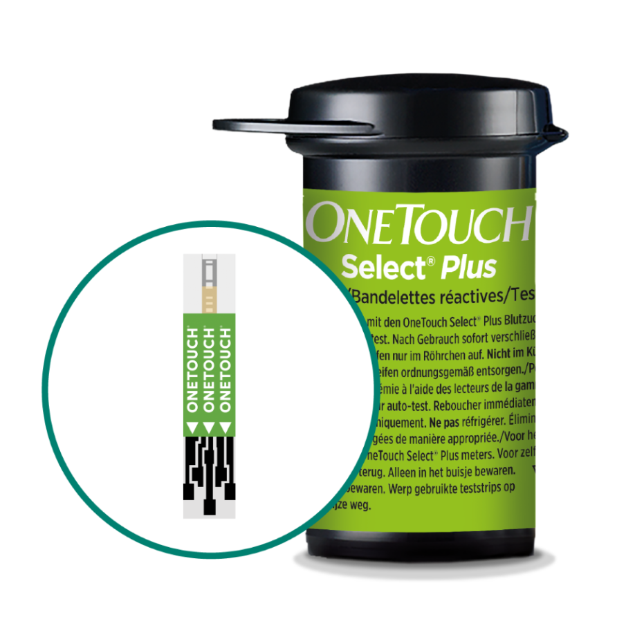 Strisce reattive OneTouch Select Plus® Strisce reattive OneTouch Select Plus®