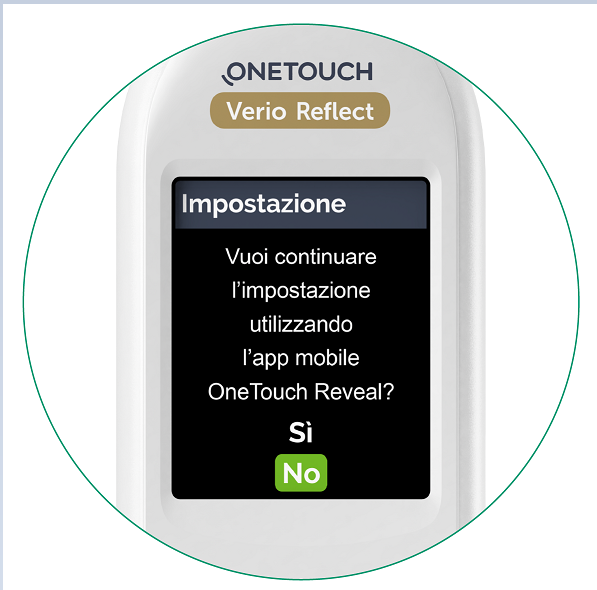 Impostazione del glucometro Impostazione del glucometro