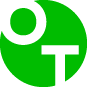 Green circular icon with 'OT' letters inside.
